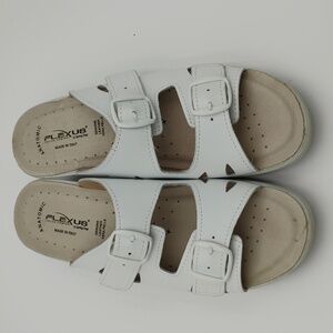 Flexus by Spring Step Women's Decca White Slide Sandal